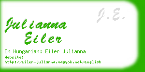 julianna eiler business card